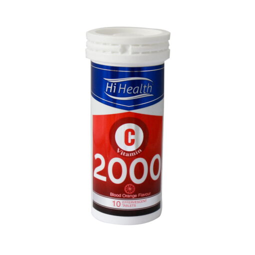 Hi Health Vitamin C 2000 Mg 10 Effervescent Tablets