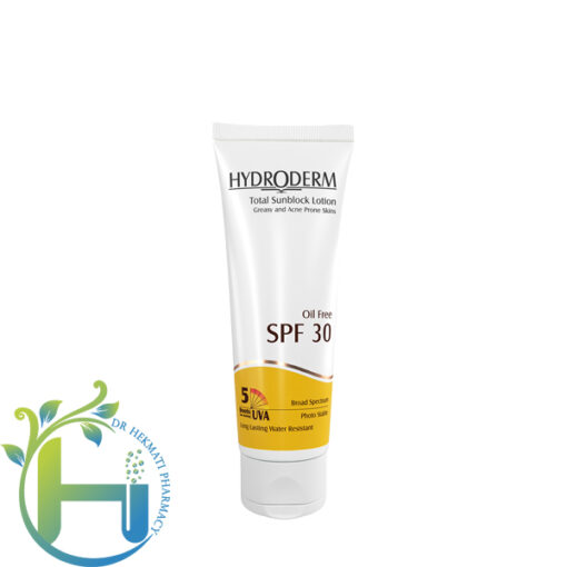 لوسیون ضد آفتاب فاقد چربی SPF30 هیدرودرم