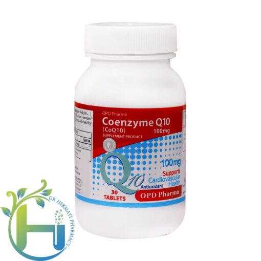 OPD Pharma Coenzyme Q10 100 mg 30 Tablets